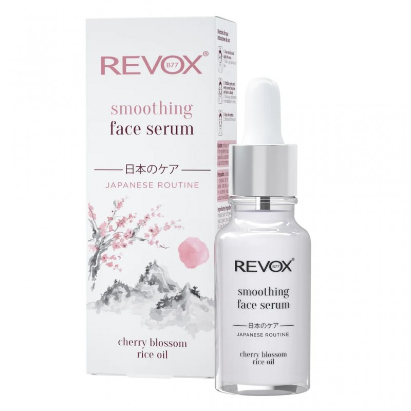 REVOX JAPANESE RITUAL smoothing face serum 20ml REVOX JAPANESE RITUAL smoothing face serum 20ml