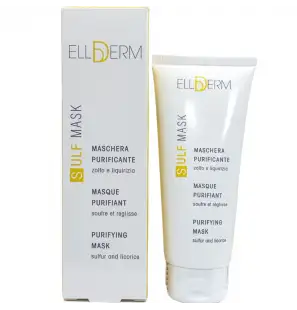 ELLDERM SULF masque purifiant soufre et réglisse | 100 ml