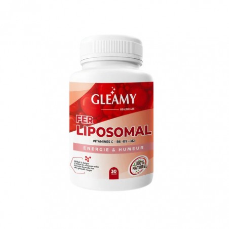 GLEAMY FER LIPOSOMAL énergie et humeur | 30 gélules