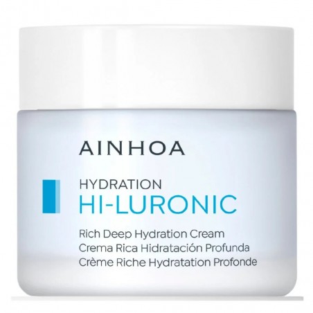 AINHOA HI-LURONIC crème Riche hydratation profonde | 50 ml