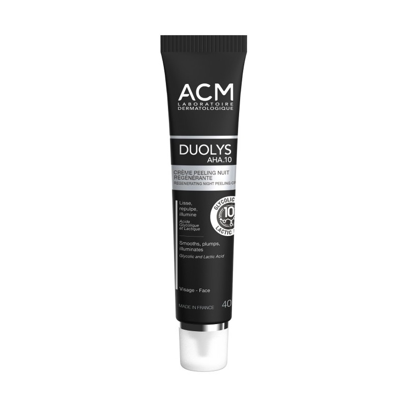 ACM DUOLYS AHA 10 crème peeling Nuit | 40 ml ACM DUOLYS AHA 10 crème peeling Nuit | 40 ml