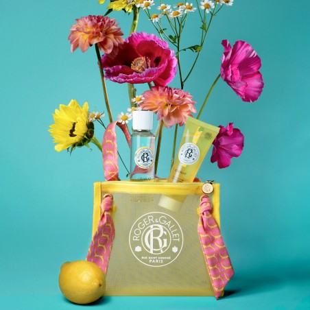 ROGER ET GALLET TROUSSE CEDRAT EAU PARFUMEE BIENFAISANTE 30ML + GEL DOUCHE 50ML