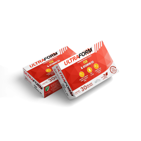 ULTRAFORM Fer & Vitamine B9 | 30 gélules