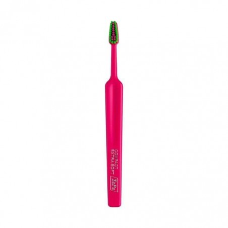 TEPE BROSSE A DENTS COLOUR COMPACT EXTRA SOFT ROSE FUSHIA