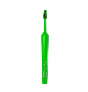 TEPE BROSSE A DENTS COLOUR COMPACT EXTRA SOFT VERT