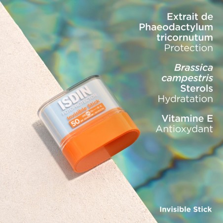 ISDIN PHOTOPROTECTEUR INVISIBLE STICK SPF50 10G