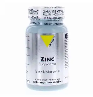 VIT'ALL+ ZINC bisglycinate 20MG B100 COMP