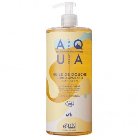 MKL GREEN NATURE AQUA HUILE DE DOUCHE DERMO-APAISANTE BIO 1L