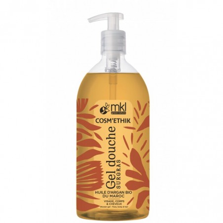 MKL GREEN NATURE COSM'ETHIK GEL DOUCHE HUILE D'ARGAN DU MAROC 1L