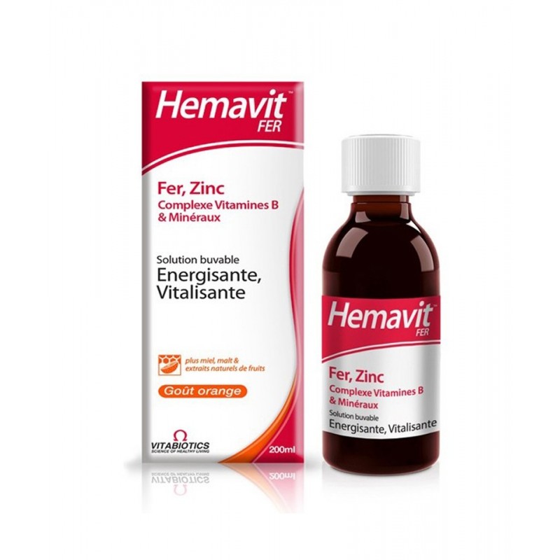 HEMAVIT SI FER LIQUIDE 200ML SIROP