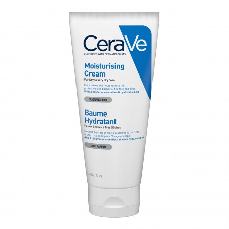 CeraVe Offre Baume Hydratant Nourrissant 177ml +  crème moussante nettoyante 20ml OFFERTE
