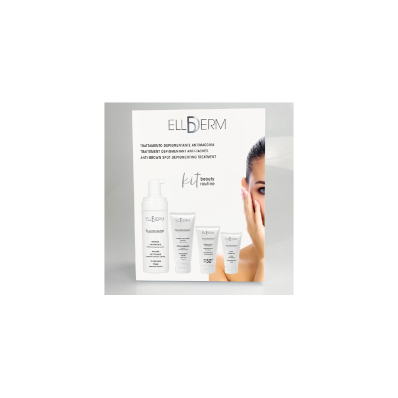 ELLDERM kit beauty routine anti-tache