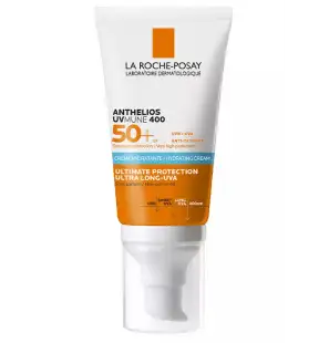 La Roche-Posay Offre Anthelios UVMune 400 Crème Solaire Invisible | Peaux Sensibles Normales À Sèches | 50ml