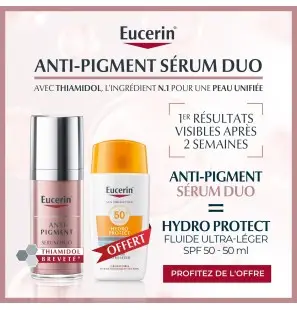 EUCERIN PACK ANTI-PIGMENT SERUM DUO 30ML + ECRAN HYDRO PROTECT SPF50+ 50ML
