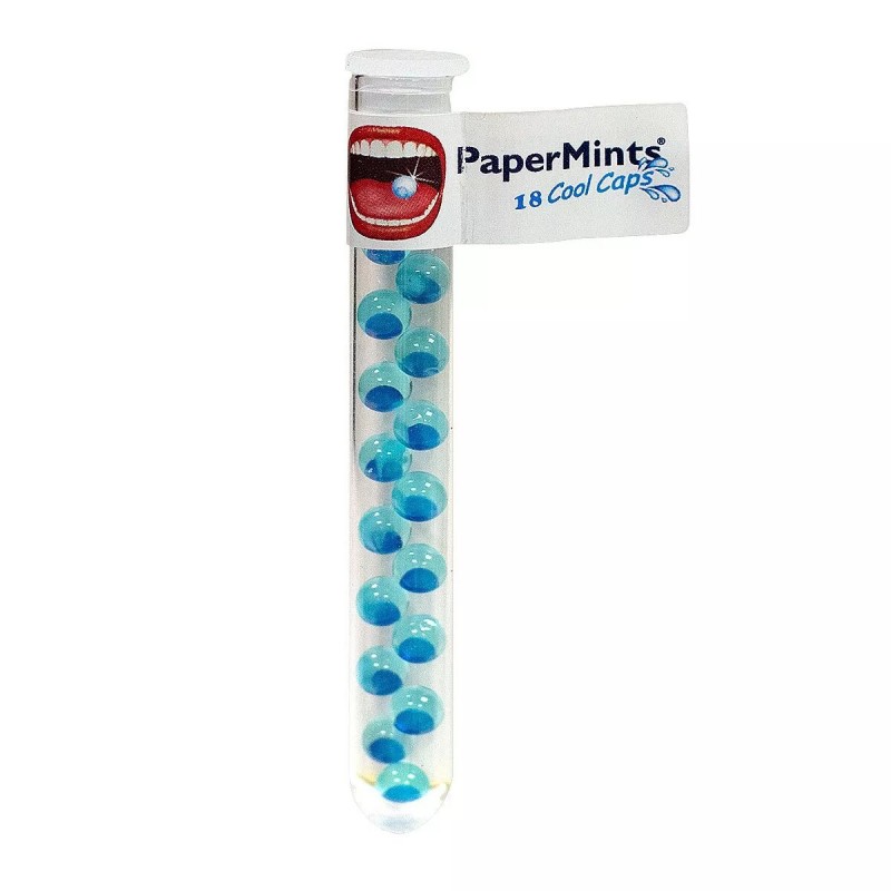 PAPERMINTS 18 COOL CAPS MENTHE B18 CAPSULES PAPERMINTS 18 COOL CAPS MENTHE B18 CAPSULES