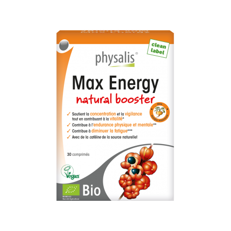PHYSALIS MAX ENERGY NATURAL BOOSTER B30 COMP