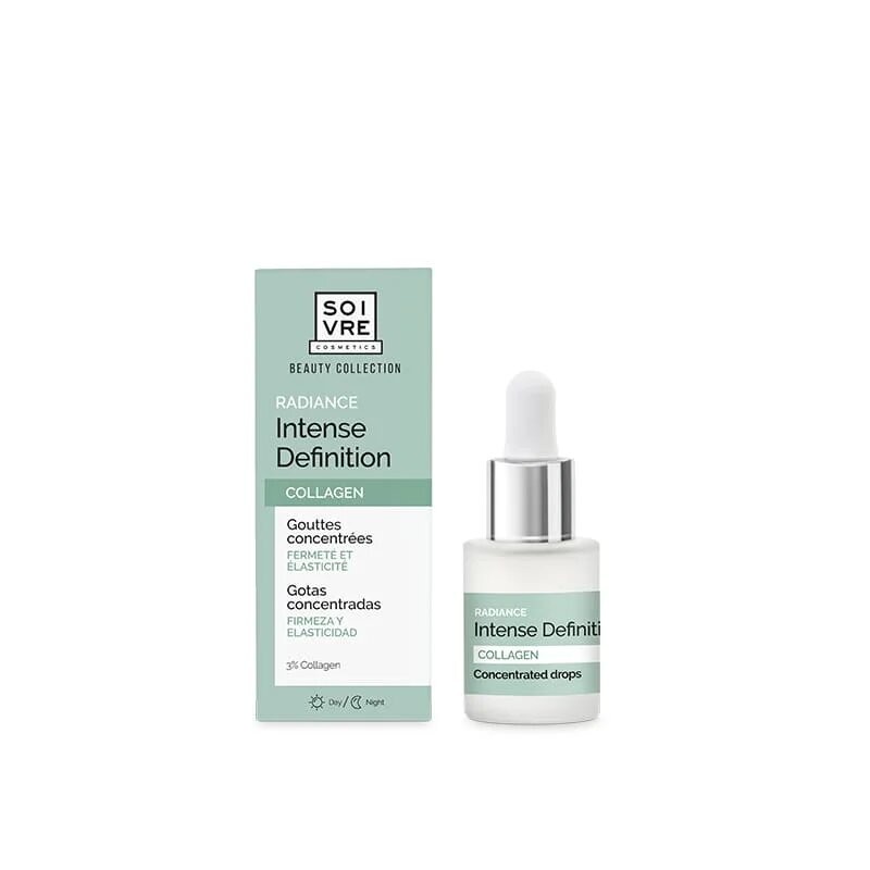 SOIVRE GOUTTES COLLAGENE ELASTICITE FERMETE INTENSE DEFINITION 15ML