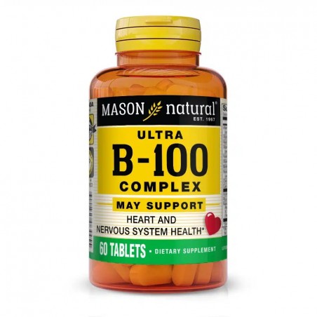 MASON NATURAL B1 100MG B100 CAPSULES
