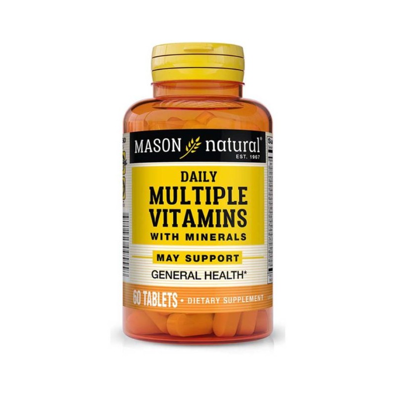 MASON NATURAL DAILY MULTIPLE VITAMINES AVEC FER B100 CAPSULES