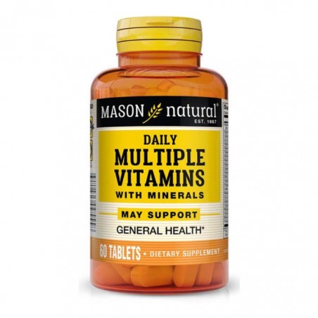 MASON NATURAL DAILY MULTIPLE VITAMINES AVEC FER B100 CAPSULES