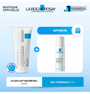 La Roche-Posay Offre Cicaplast Baume Cicatrisant B5 100 ml + Eau Thermale 50ml OFFERTE