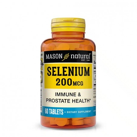 MASON NATURAL SELENIUM 200MCG B60 COMP