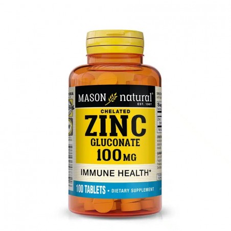 MASON NATURAL ZINC 100MG B100 COMP