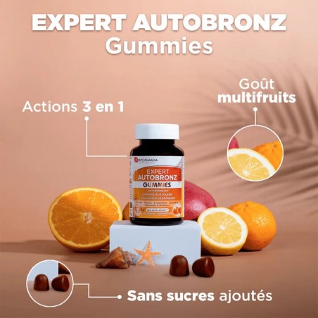 FORTE PHARMA EXPERT AUTOBRONZ Gummies | 60 gommes