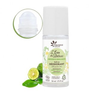 FLEURANCE DEODORANT EAU DES DELICES VERVEINE ET BERGAMOTE 50ML