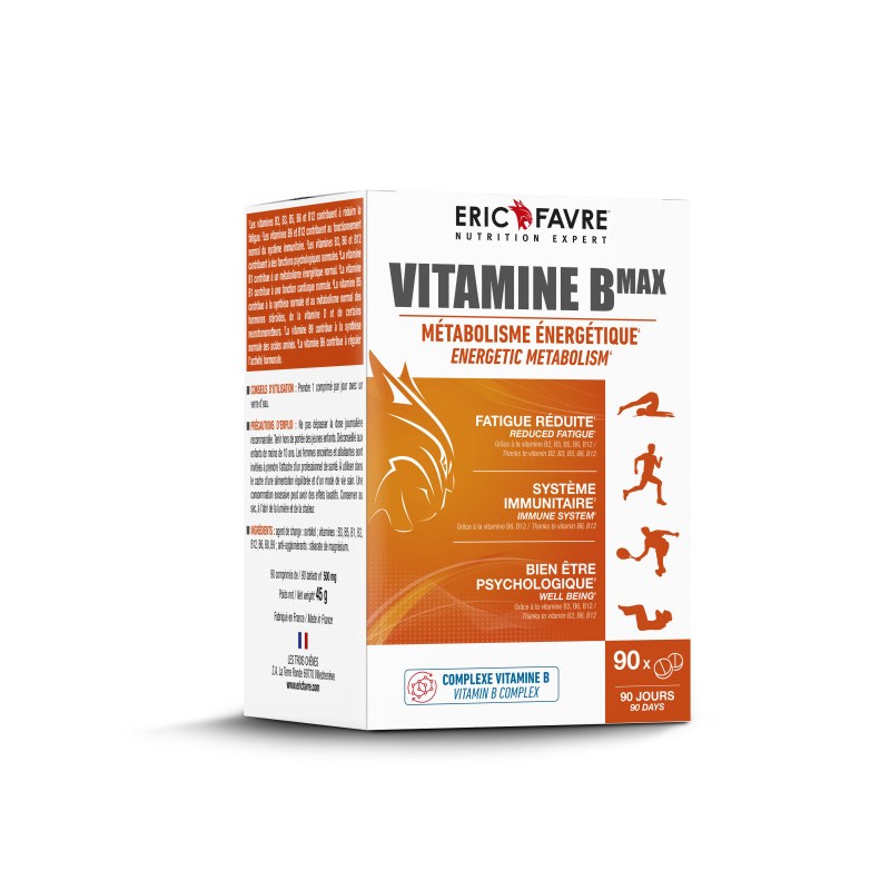 ERIC FAVRE Vitamine B Max | 90 comprimés