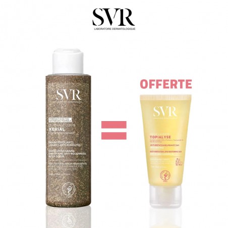 SVR XERIAL GOMMAGE CORPS 100G + TOPIALYSE HUILE LAVANTE 55ML
