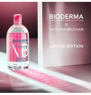 BIODERMA SENSIBIO H2O VICTORIA BECKHAM EDITION LIMITEE 500ML