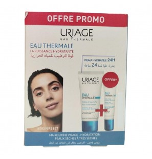 URIAGE EAU THERMALE CRÈME D’EAU RICHE 40ML + SOIN CONTOUR DES YEUX 15ML OFFERT