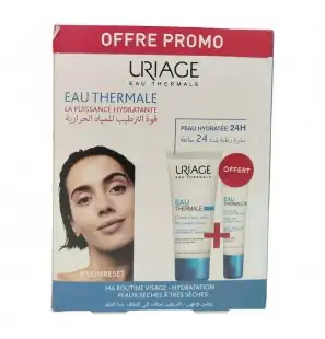 URIAGE EAU THERMALE CRÈME D’EAU RICHE 40ML + SOIN CONTOUR DES YEUX 15ML OFFERT