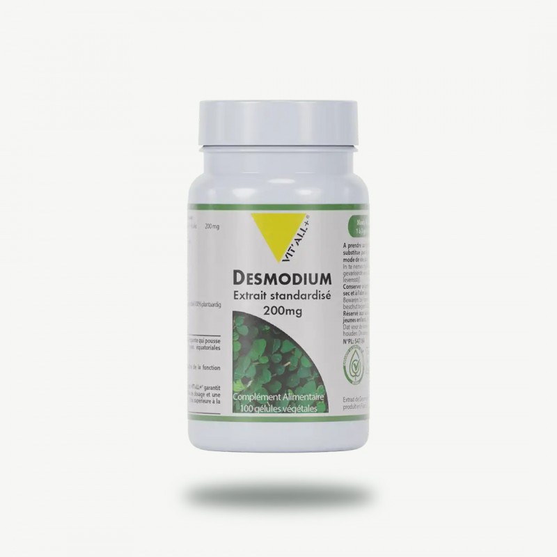VIT'ALL+ DESMODIUM 200MG B100 CAPSULES VIT'ALL+ DESMODIUM 200MG B100 CAPSULES