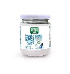 NATURGREEN HUILE DE COCO BIO 200G