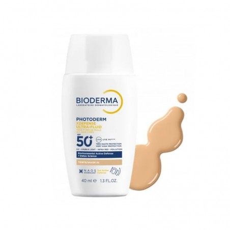 BIODERMA PHOTODERM XDEFENSE ULTRAFLUID SPF50+ TEINTE 02 40ML