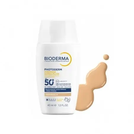 BIODERMA PHOTODERM XDEFENSE ULTRAFLUID SPF50+ TEINTE 02 40ML