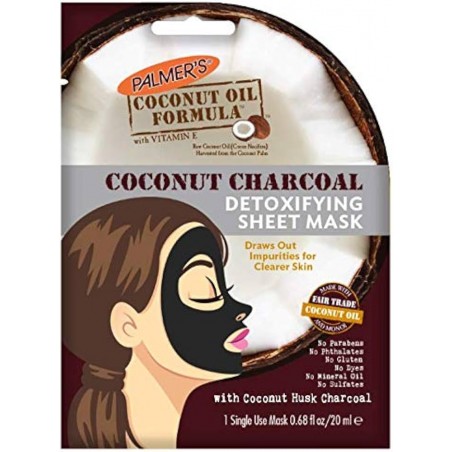 PALMER'S COCONUT CHARCOAL MASQUE 18ML