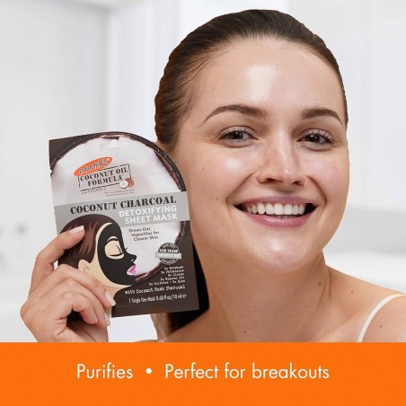 PALMER'S COCONUT CHARCOAL MASQUE 18ML