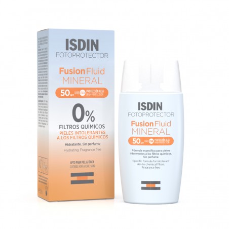 ISDIN FOTO FUSION fluide minérale spf 50+ | 50 ml