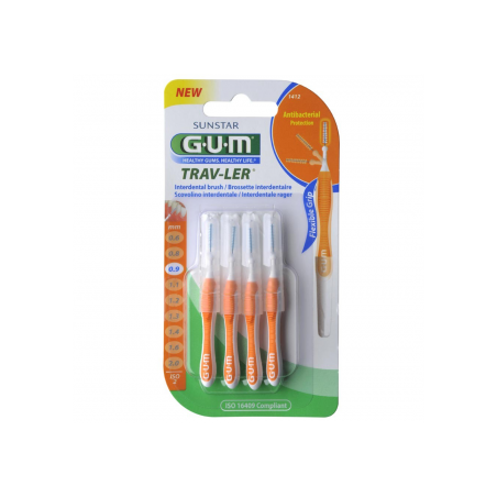 GUM TRAV-LER BROSSETTE PROXAPROSS 0.9MM REF 1412