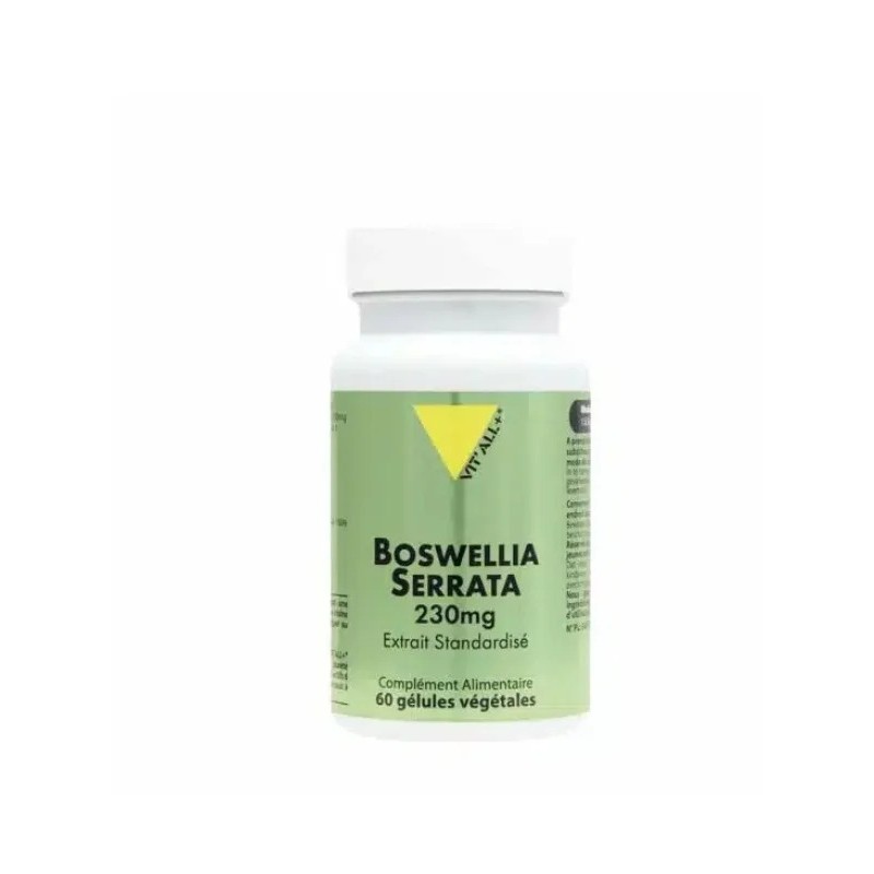 VIT'ALL+ VITALL+ BOSWELLIA SERRATA 180MG B60 CAPSULES VIT'ALL+ VITALL+ BOSWELLIA SERRATA 180MG B60 CAPSULES