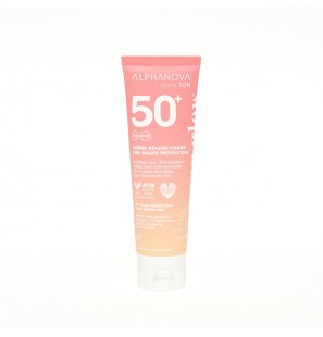 ALPHANOVA SUN GLOW DAILY SUN CREME SOLAIRE VISAGE SPF50+ 50ML