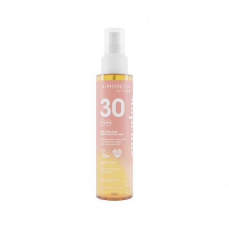 ALPHANOVA SUN GLOW DAILY SUN HUILE SOLAIRE SPF30 125ML