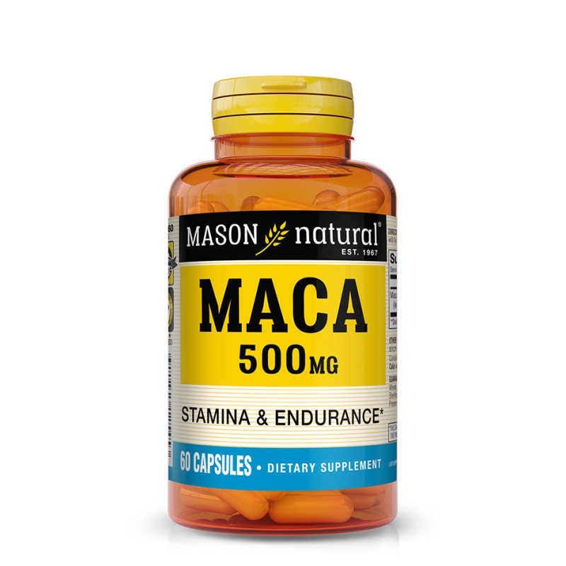 MASON NATURAL MACA 500MG B60 CAPSULES MASON NATURAL MACA 500MG B60 CAPSULES