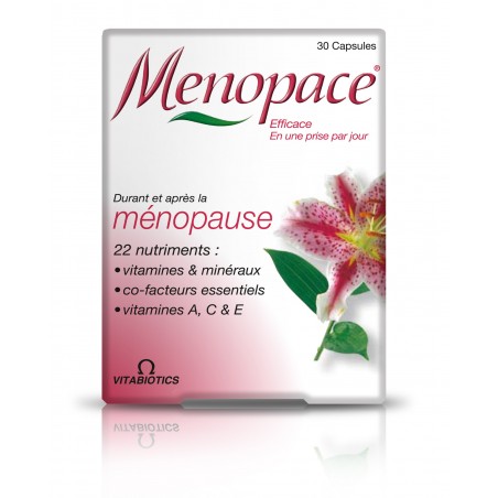 MENOPACE MENOPAUSE 30 COMPRIMES