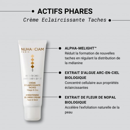 NUHANCIAM CREME ECLAIRCISSANTE TACHE 50ML