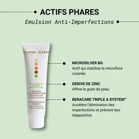 NUHANCIAM émulsion anti-imperfections 30 ml