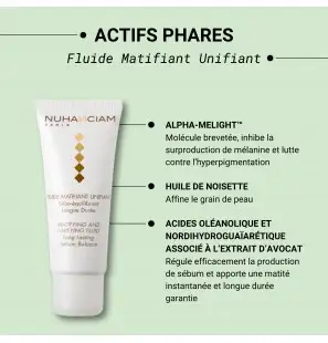 NUHANCIAM fluide matifiant 40 ml
